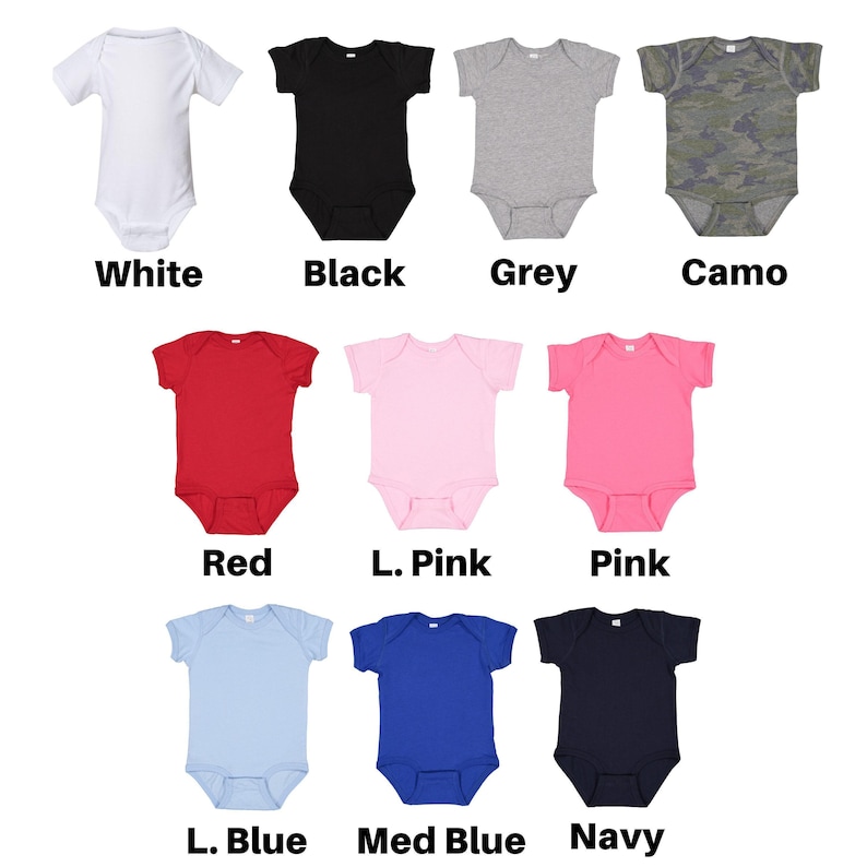Custom Baby Bodysuit – Personalized Infant Bodysuit, New Baby Gift, Baby Shower Gift image 3