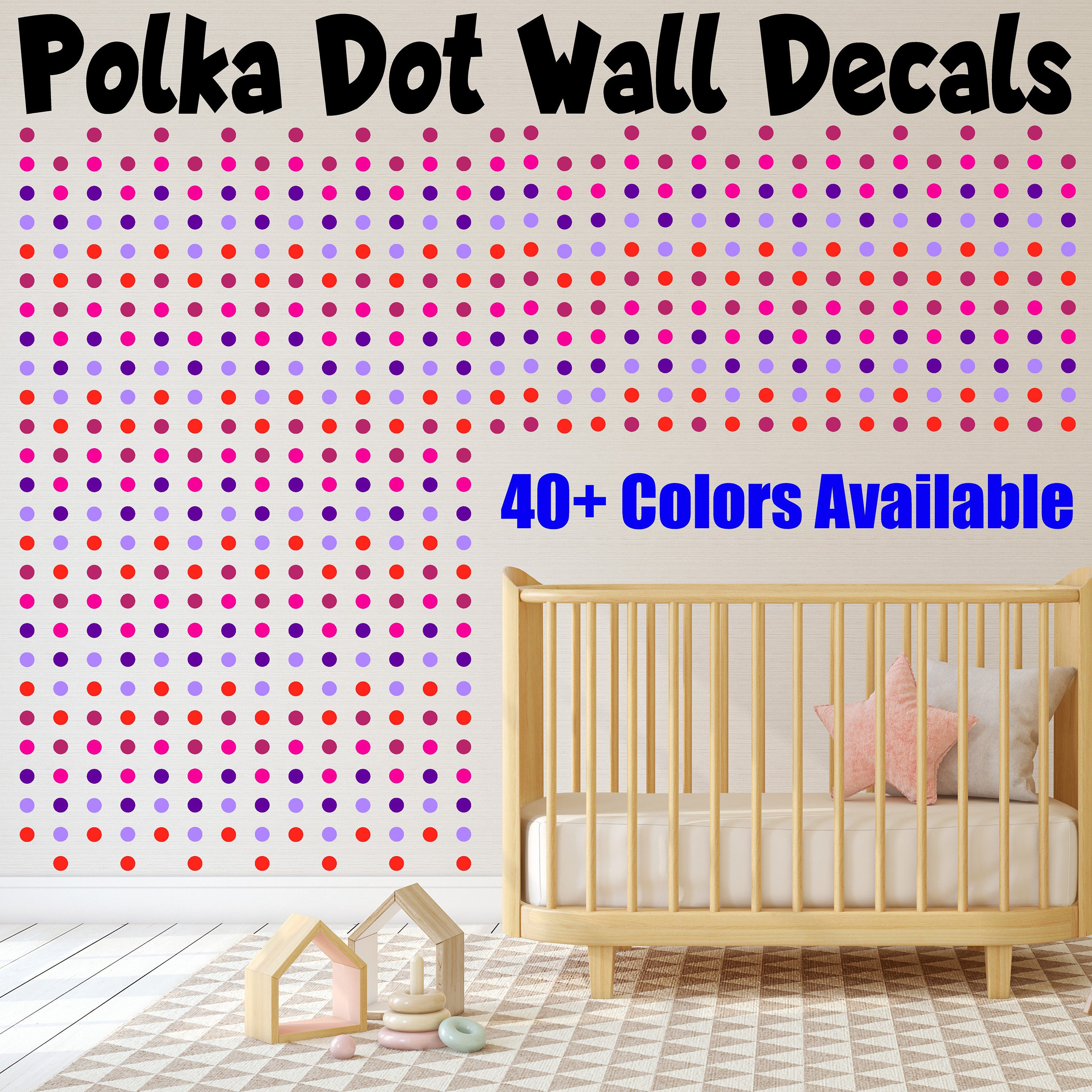 LiveGallery Removable Vinyl Dot Wall Stickers DIY Polka Dots Wall Decals Colorful Dot Wall Art Kids Room Wall Murals Peel Stick Decor Girls Bedroom Bathroom Baby Nursery Rooms 27PCS 2.75 Inch LiveGallery Removable Vinyl Dot Wall Stickers DIY Polka Dots Wall Decals Colorful Dot Wall Art Kids Room Wall Murals Peel Stick Decor Girls Bedroom Bathroom Baby Nursery Rooms 27PCS 2.75 Inch