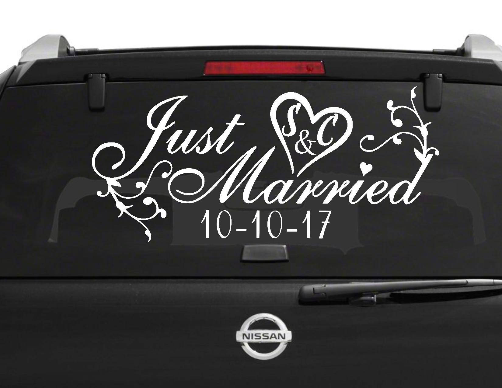 Custom Door Decals Vinyl Stickers Multiple Sizes Just Married Your Message Here Lifestyle Just Married Outdoor Luggage & Bumper Stickers for Cars Blue 14X10Inches Set of 10 Custom Door Decals Vinyl Stickers Multiple Sizes Just Married Your Message Here Lifestyle Just Married Outdoor Luggage & Bumper Stickers for Cars Blue 14X10Inches Set of 10