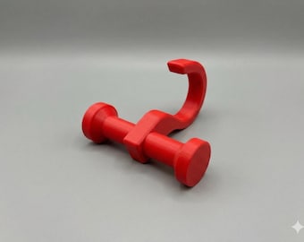 Double suspension de sac à dos pour tringle de placard - Organiseur de sac peu encombrant imprimé en 3D pour sacs à dos d'école, support de rangement pour sac à main