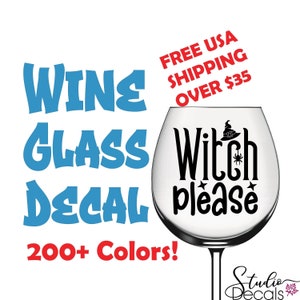 Hocus Pocus I Need Wine to Focus Stemless Wine Glass, 11.75oz 