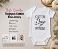 Custom Baby Bodysuit – Personalized Infant Bodysuit, New Baby Gift, Baby Shower Gift