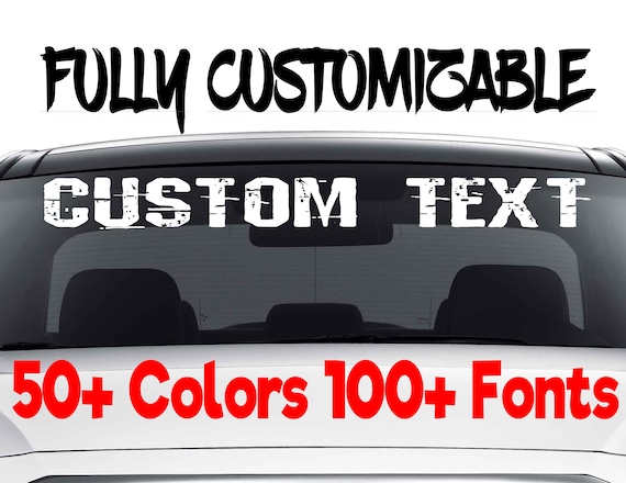 truck window decals