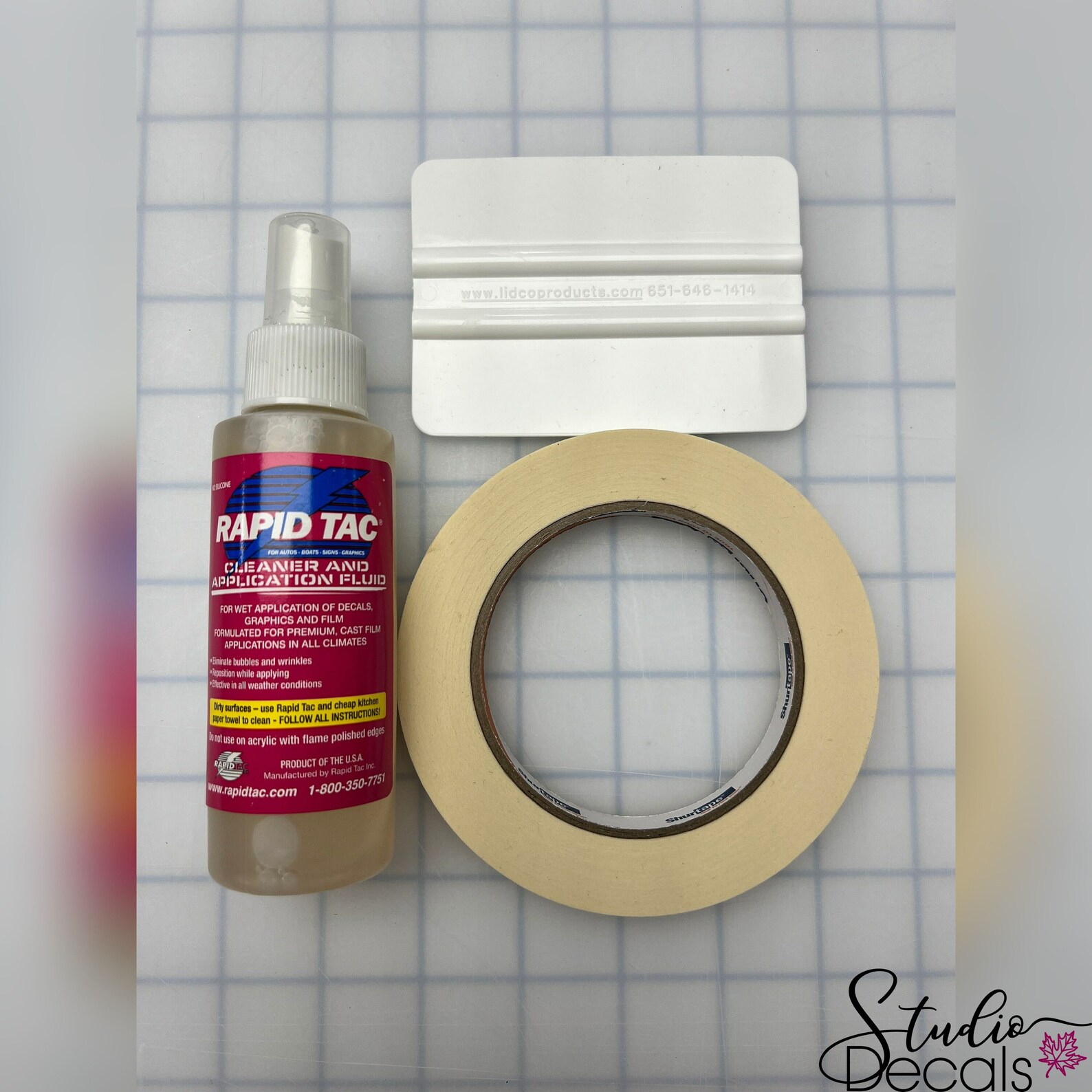 Vinyl Wet Application Kit Application Fluid Vinyl Spray Vinyl Squeegee ...