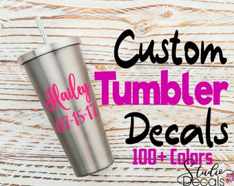 Custom Tumbler Decals Bachelorette Party Custom Decal Sticker Wedding Decals Tumbler Mug Decals Wine Tumbler Decal Champagne Flute Decals