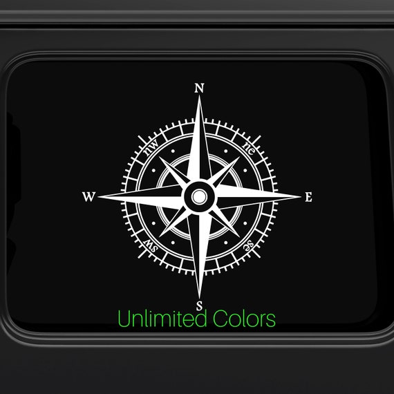 Compass decal sale