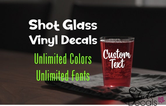 Custom Wine Glass Decals Bachelorette Party Custom Decal 
