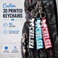 Custom 3D Printed Keychain - Cheer Keychain - Cheer Team Gifts - Cheerleader Keychain Sports Gifts  Custom Keychain Bag Tag BOW product logo