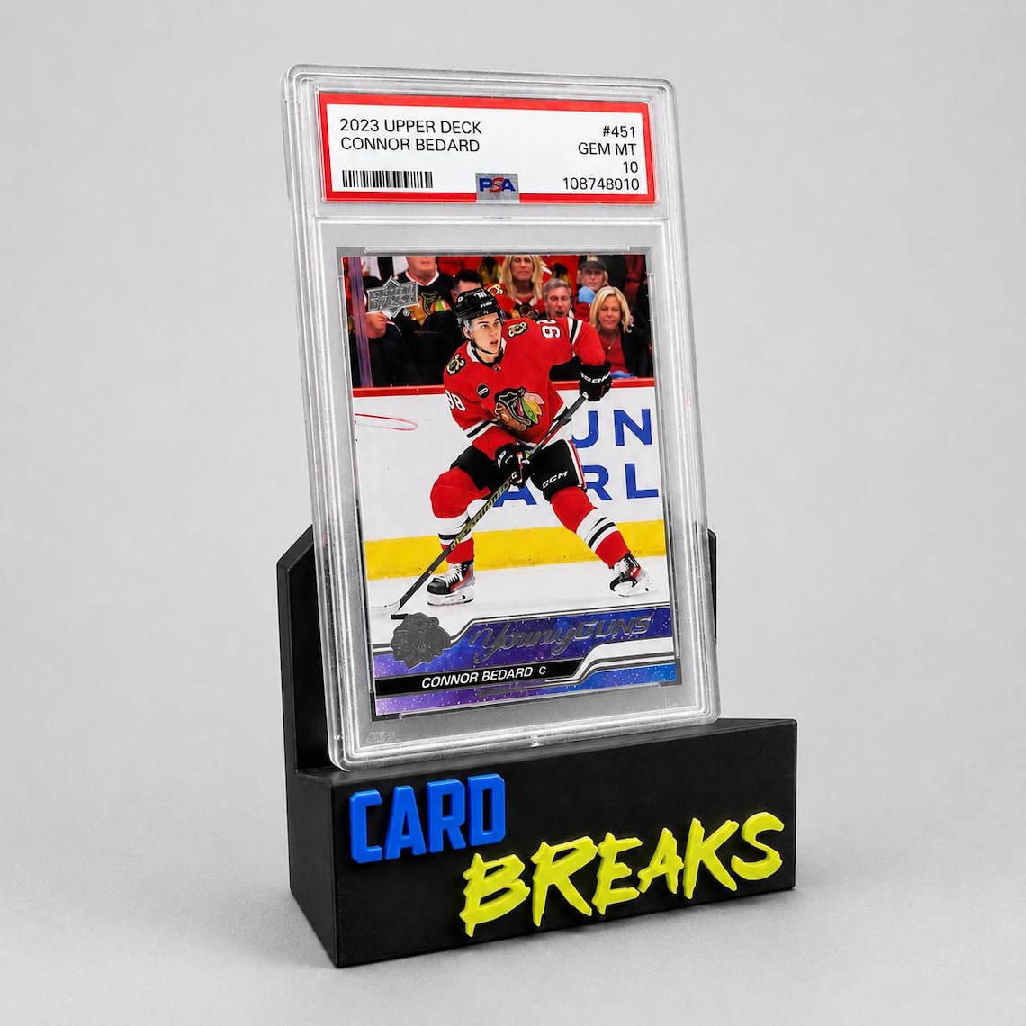 Custom Simple Trading Card Display Stand - Card Break Display Stand ...