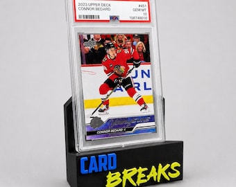 Custom Simple Trading Card Display Stand - Card Break Display Stand - Custom Sports Card Stand
