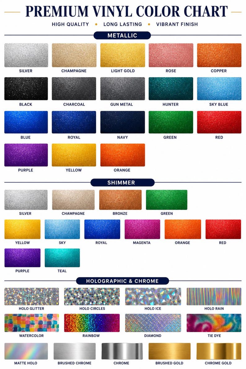 a chart of different colors of paint