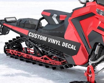 Custom Snowmobile Vinyl Decals - ATV Decals - Snowmobile Stickers - Snowmachine Decals - Decals for Sled - Custom Snowmobile Stickers