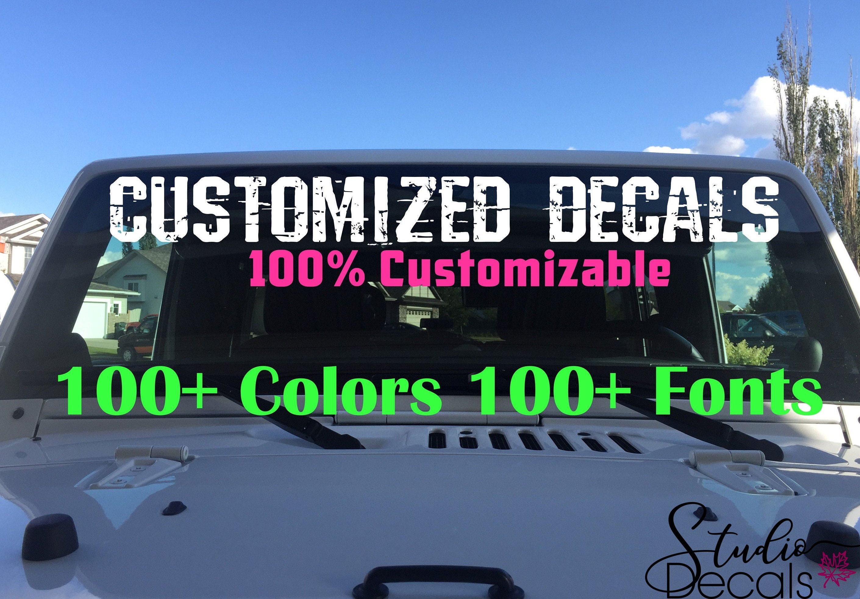 Custom Decals for Jeep Wrangler Body Decals Car Truck Window - Etsy