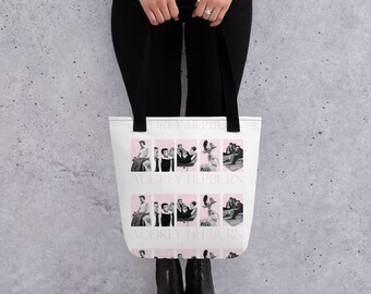 Audrey Hepburn MovieTote bag