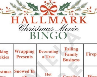 Hallmark Christmas Movie BINGO