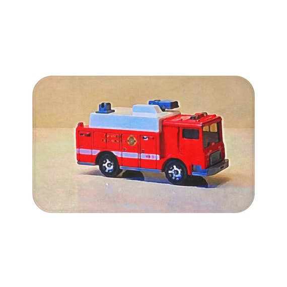 fire engine bath toy