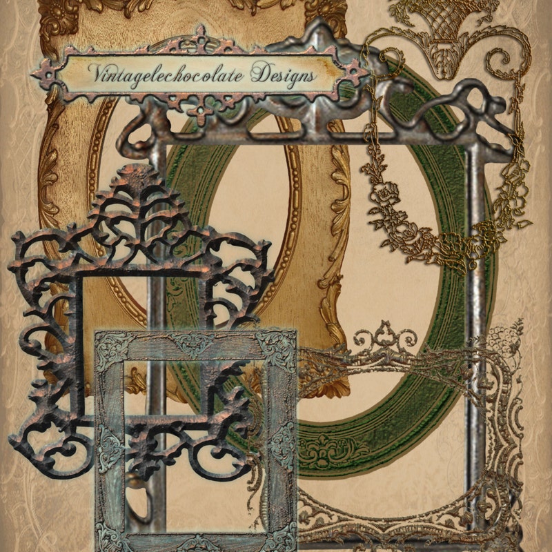 Scrapbooking Frames - Etsy