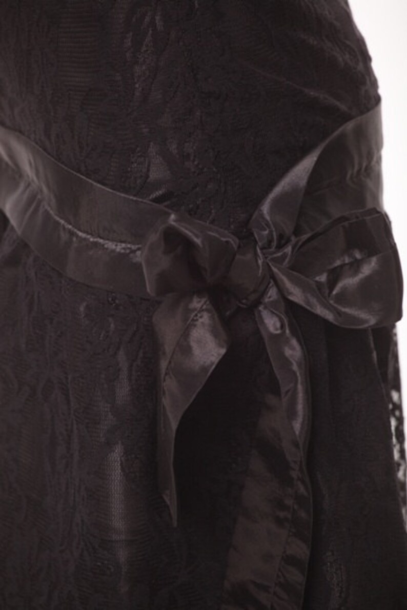 womens black flapper dress