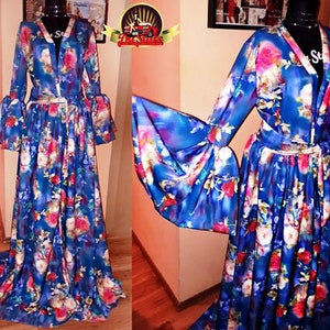 Flowers Limited Edition Custom Duster Festival Stage Dress