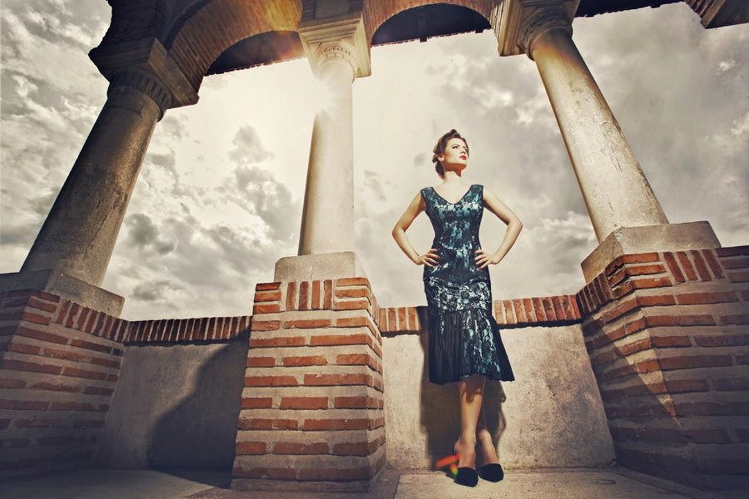 Flapper bridesmaid dresses hot sale