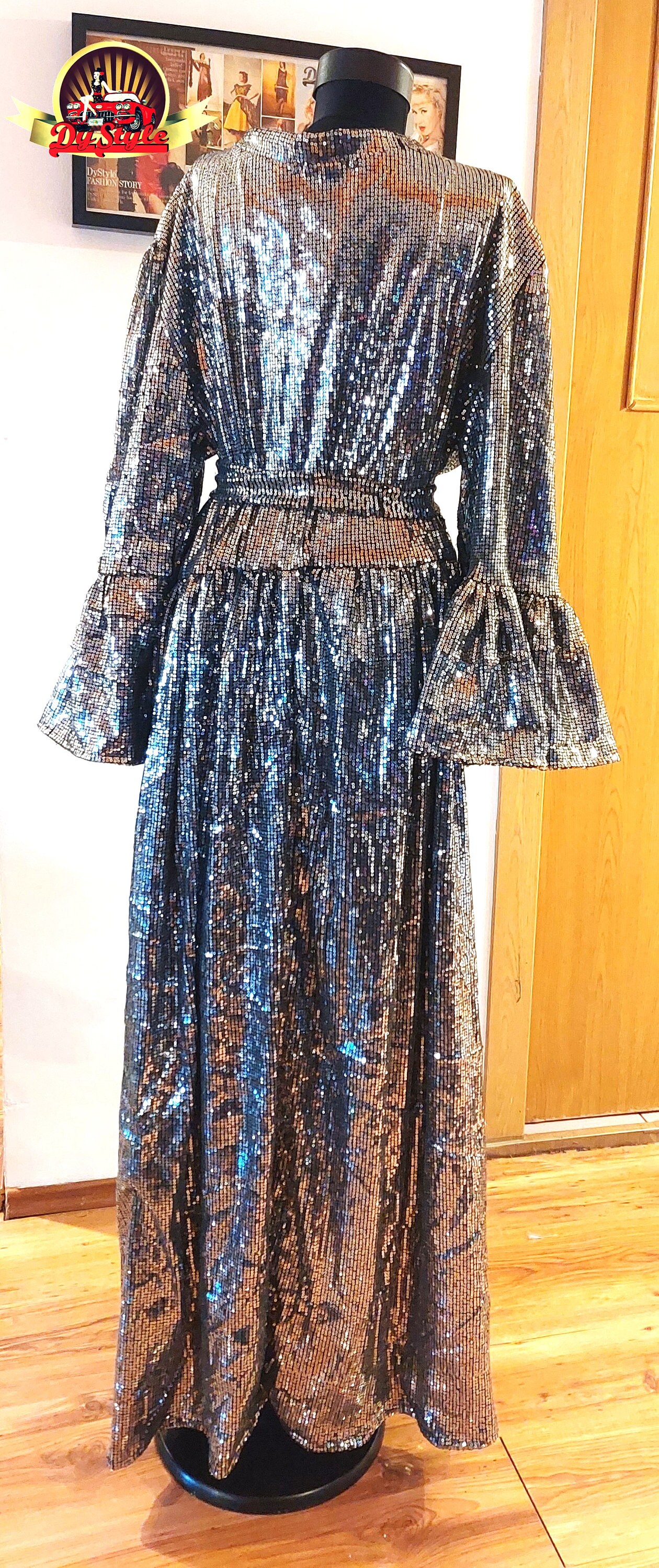 silver sequin kimono dress Women's Sequin Kimono | Silver Wolf