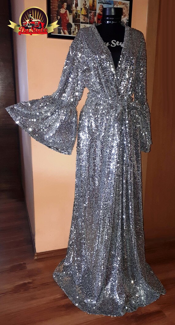 plus size sequin cover up