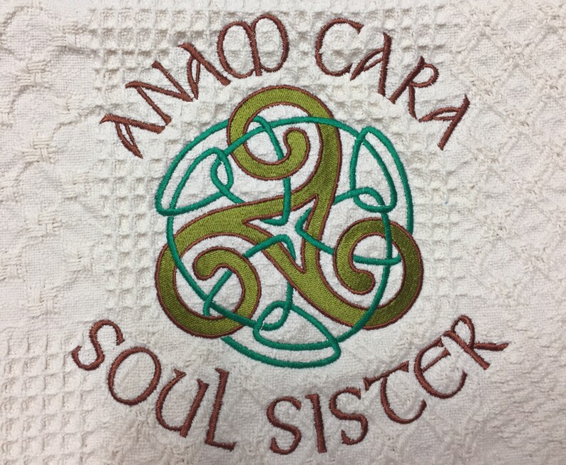 Anam Cara Celtic Irish Throw Personalized Etsy