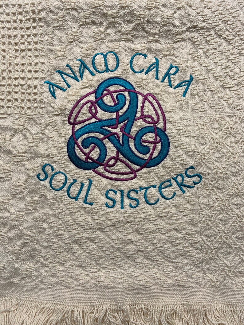 Anam Cara Celtic Irish Throw Personalized Etsy