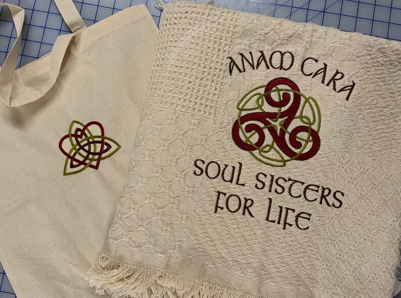 Anam Cara Celtic Irish Throw Personalized Etsy