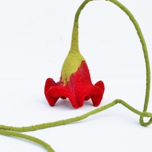 Felted flower small window decoration home decoration home accessory gift xmas