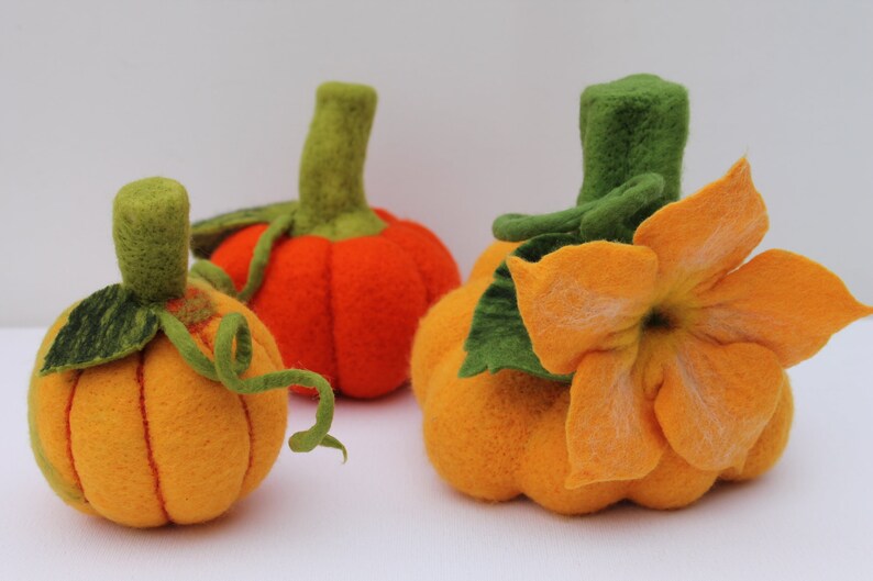 Halloween Pumpkin Table Decoration Thanksgiving Seasonal Decor Etsy