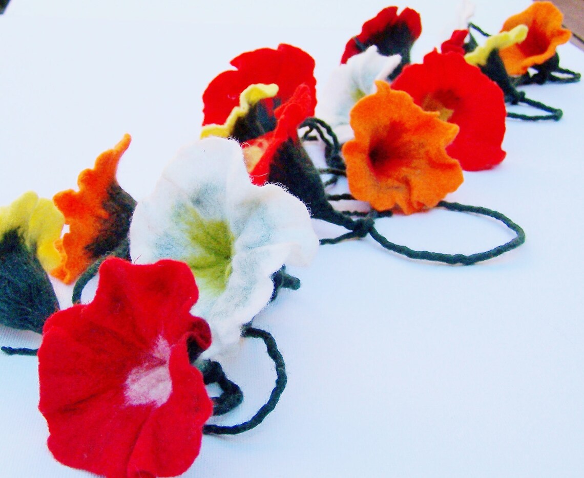 Wonderful Noble Felt Flower Felted Flowers for Vase Decoration Etsy