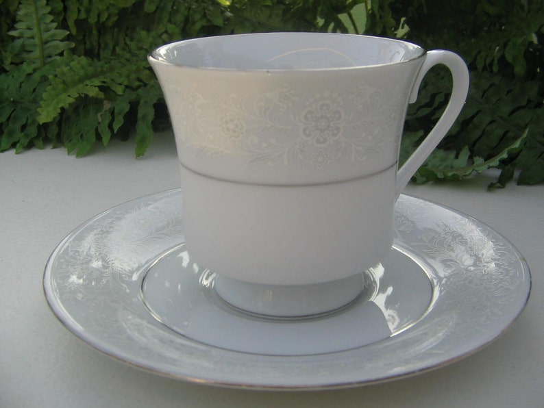 Vintage Crown Ming Fine china Jian Shiang tea/coffee set in Etsy