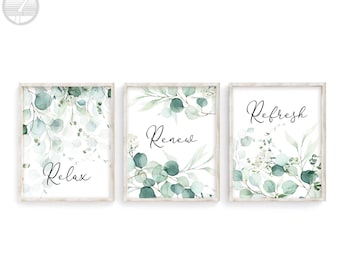 Floral Bathroom Etsy