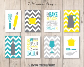 Turquoise Kitchen Etsy