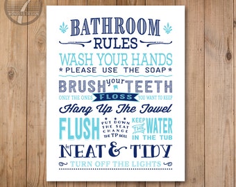 Teen Bathroom Decor Etsy