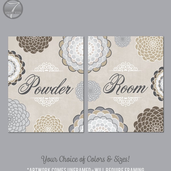 Powder Room Art - Etsy