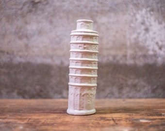 Vintage Leaning Tower of Pisa Cheese Shaker | Pisa Cheese Dispenser | Parmesan Cheese Shaker