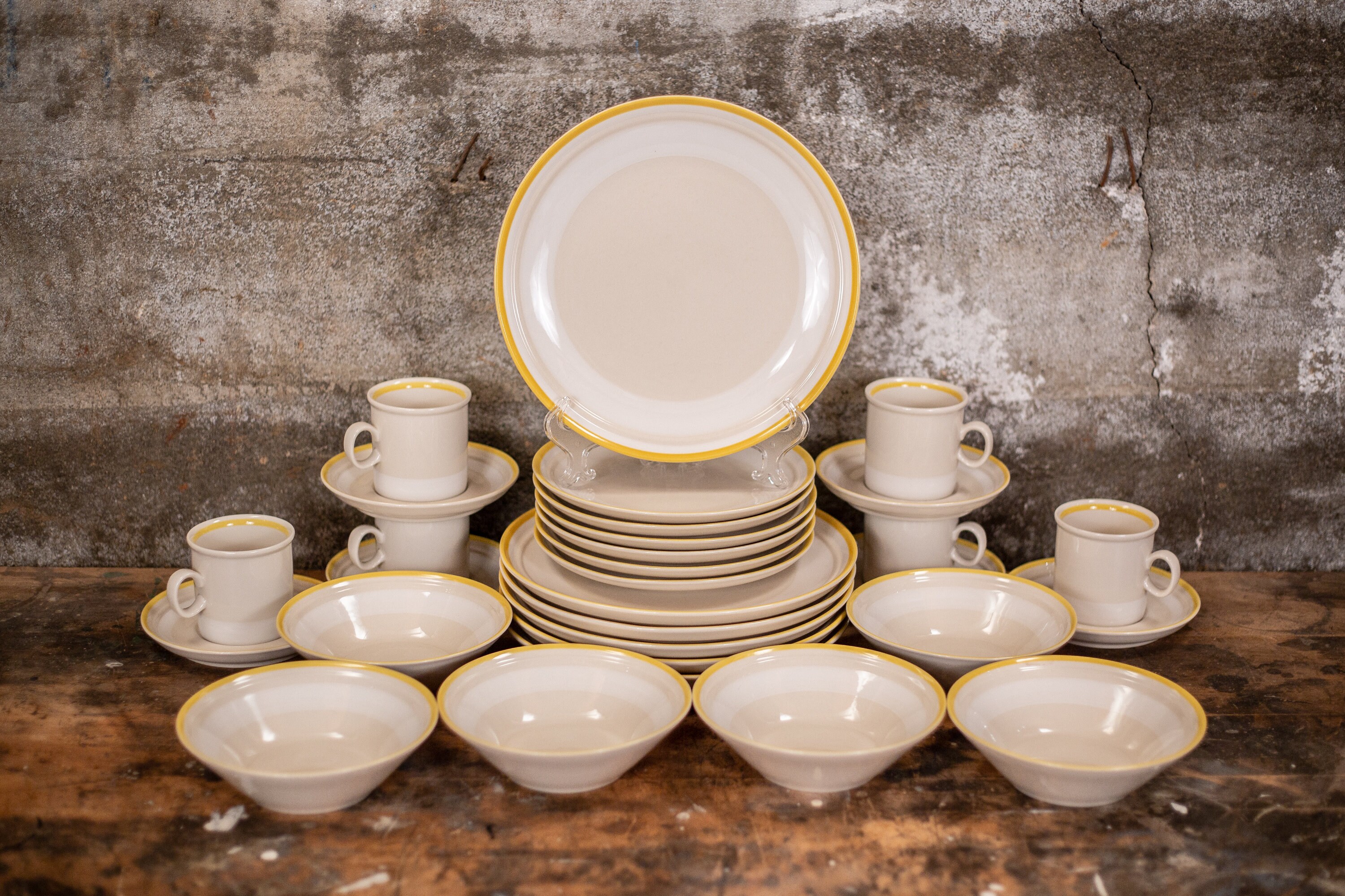 Mikasa Couture Jasmine China Dinnerware Plate Set Stoneware Etsy