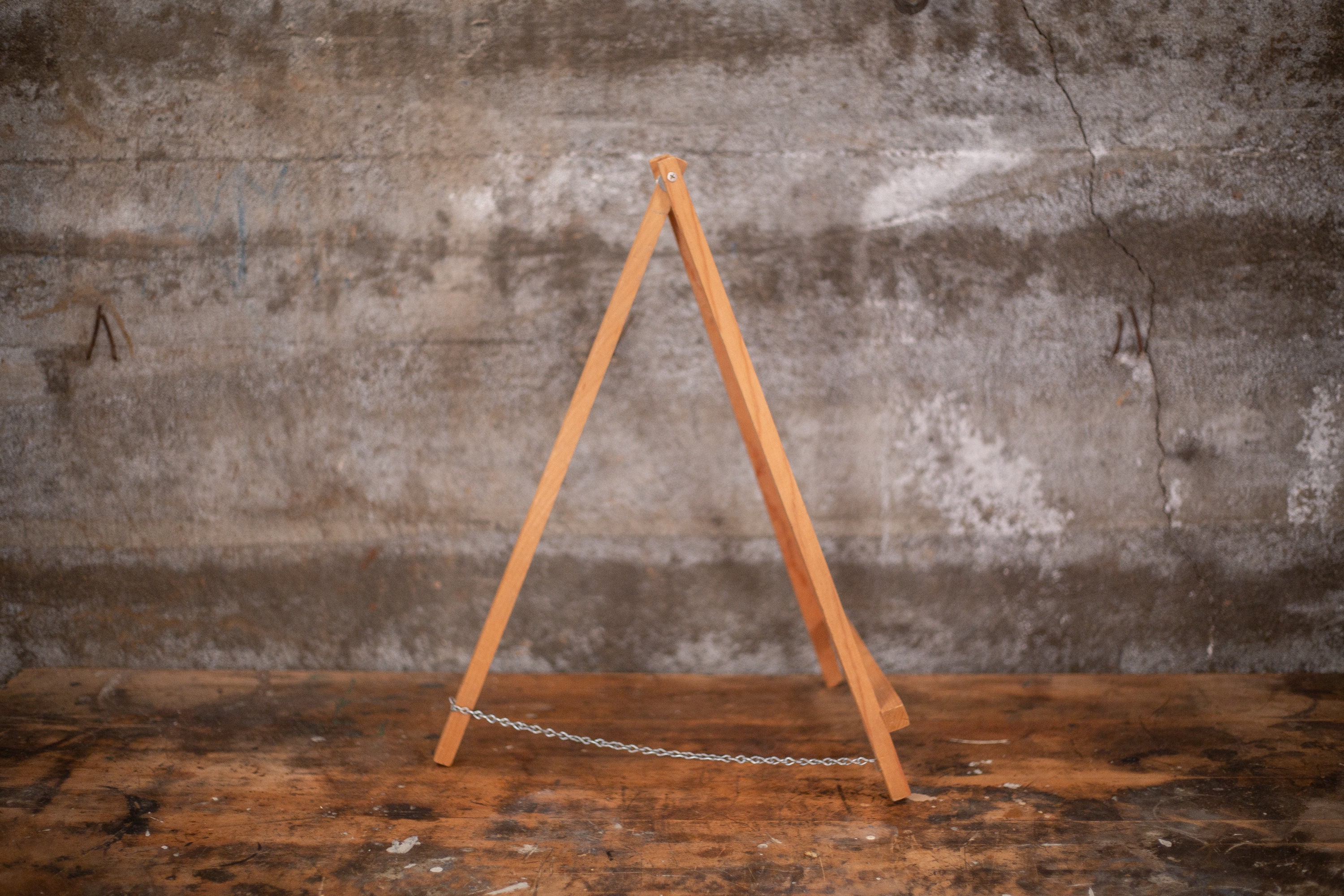 Vintage Tabletop Easel Tabletop Art Sign Display Easel Etsy