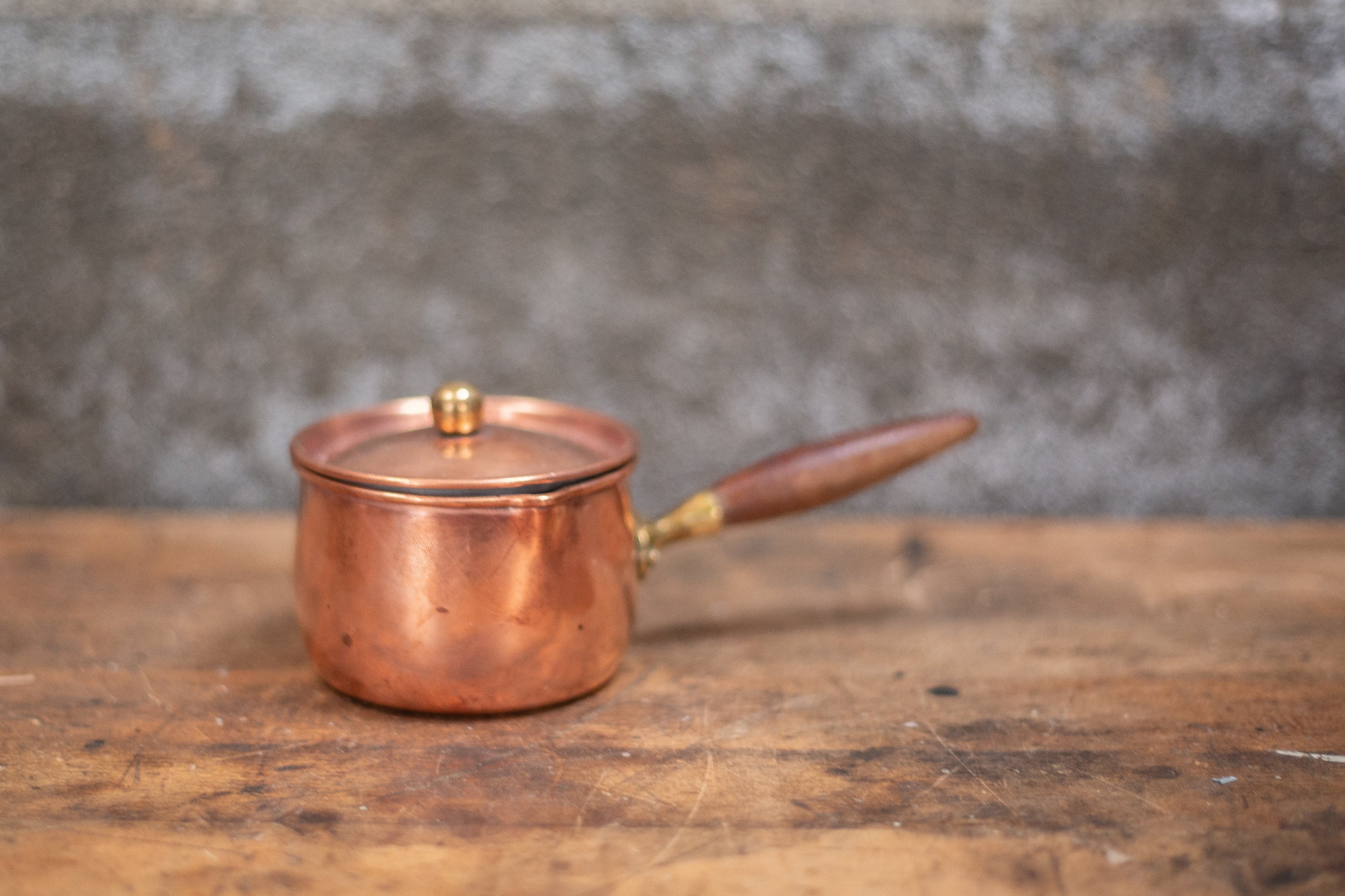 Copper Melting Pot with Lid Butter Chocolate Melting Pot Etsy
