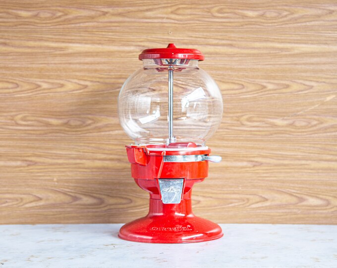 Vintage Working Carousel Gumball Machine, Vending Machine, Candy ...