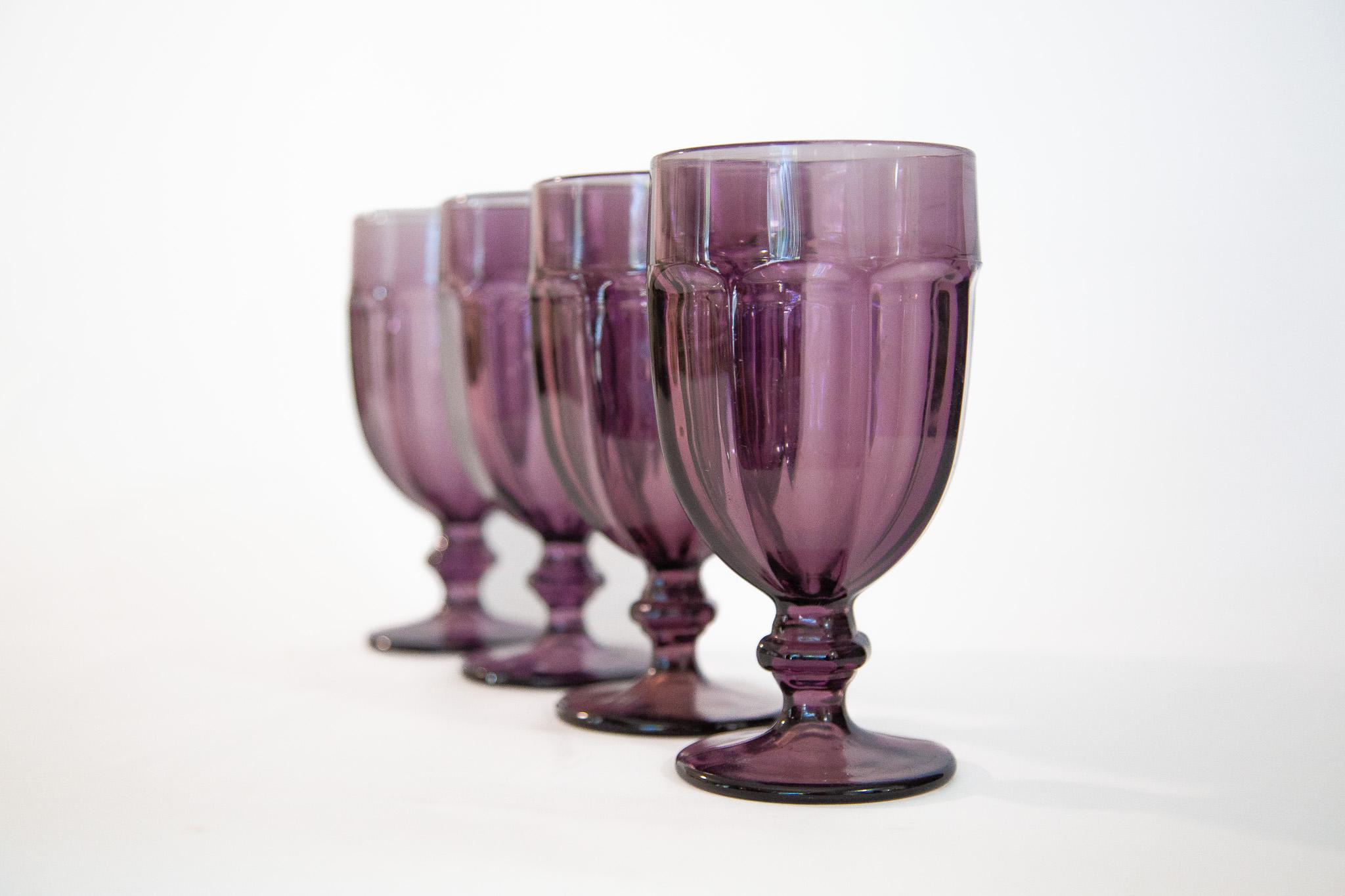 Duratuff Drinking Goblets Purple - Etsy