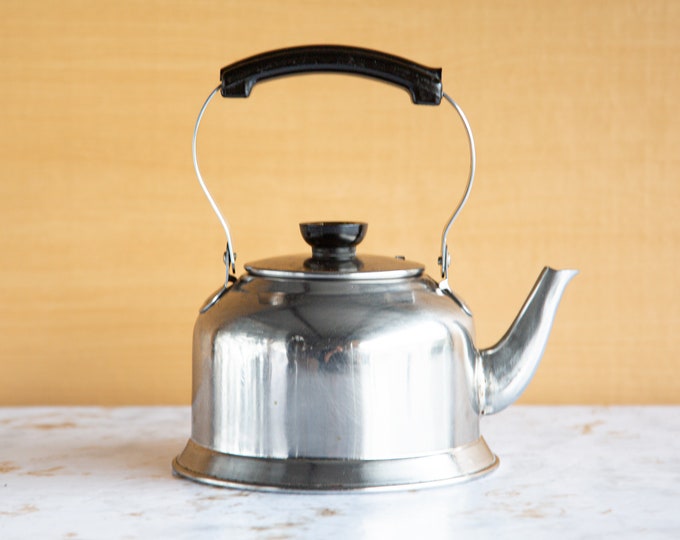 Vintage Revere Ware Tea Kettle Teapot Hot Water Heater Etsy