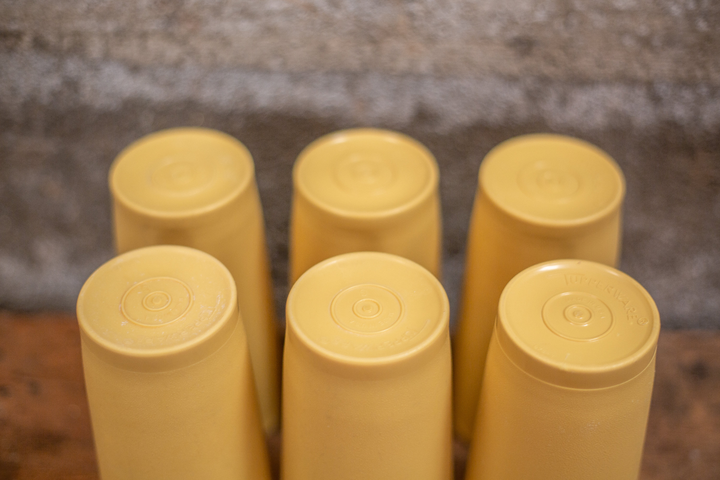Tupperware Bicchiere Jumbo In Plastica Giallo 470 Ml | Set Da 2 | Adatto A Microonde E Congelatore | Lavabile In Lavastoviglie - 2