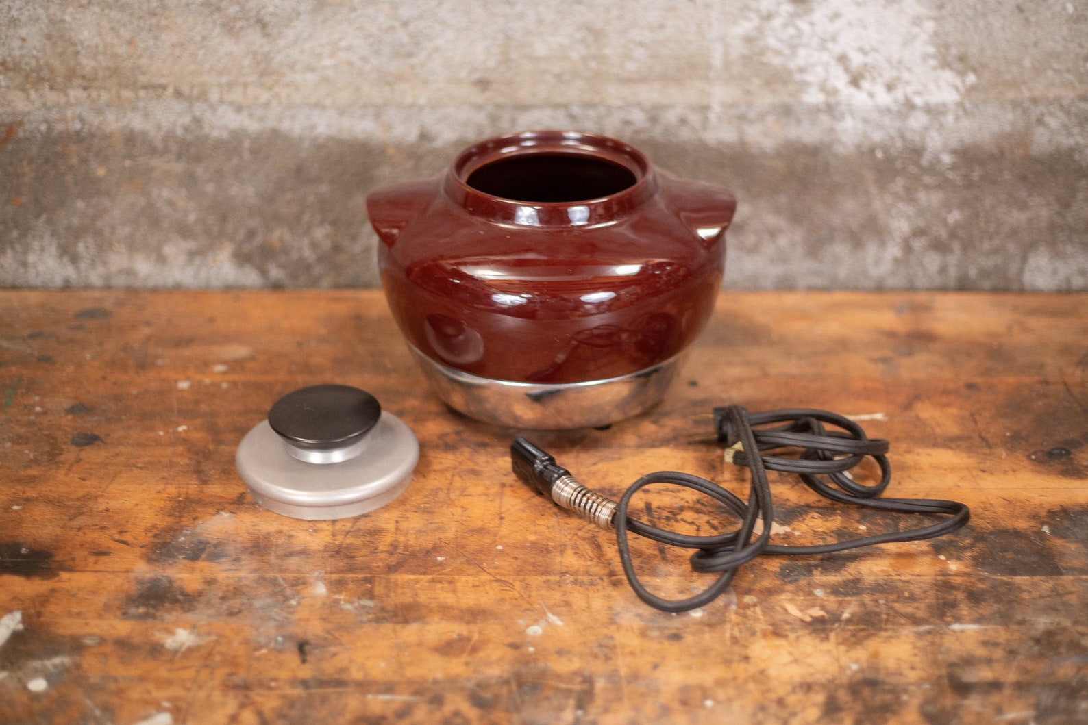 Hall Electric Bean Pot Electric Crock Pot Pottery Etsy