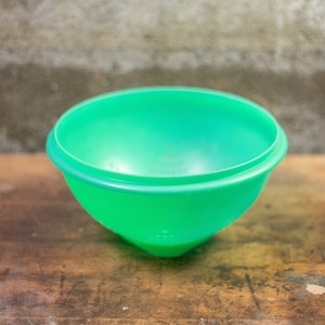 Scolapasta Tupperware vintage: scolapasta da cucina verde giada