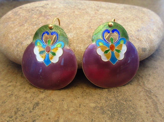 Laurel burch earrings 1970s deals