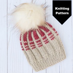 Knitting Pattern, Charlie Beanie PATTERN