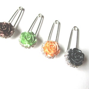 Rose flower fashion Pins - Wedding Pins - Brooches - Rose Flower fashion pins - Pins for Clothes - Wedding Pins - Fashion brooch for women